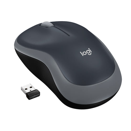 Logitech   M185   Trådløs   Mus   Grå   Geekd   Dk