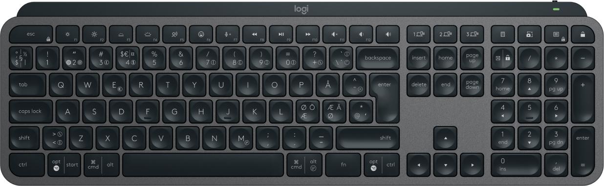 Logitech   Mx   Keys   S   Advanced   Trådløs   Illuminated   Tastatur