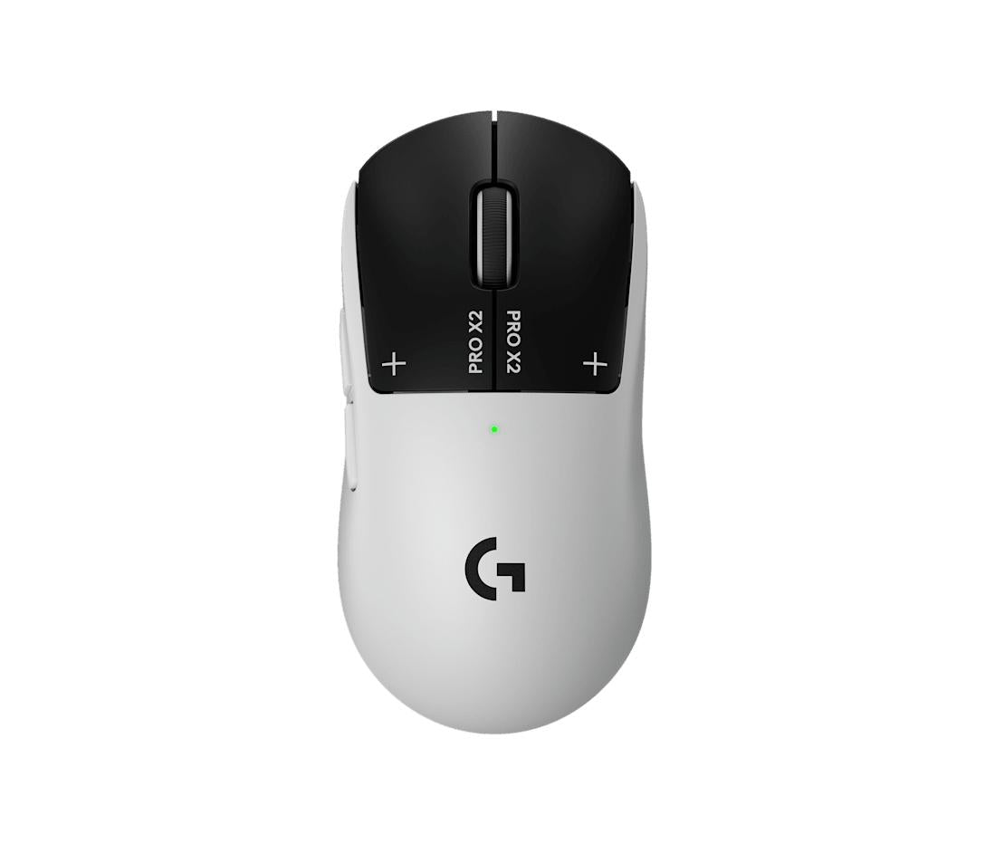 Logitech   Pro   X2   Superstrike   Optisk   Trådløs   Hvid   Mus   Geekd   Dk