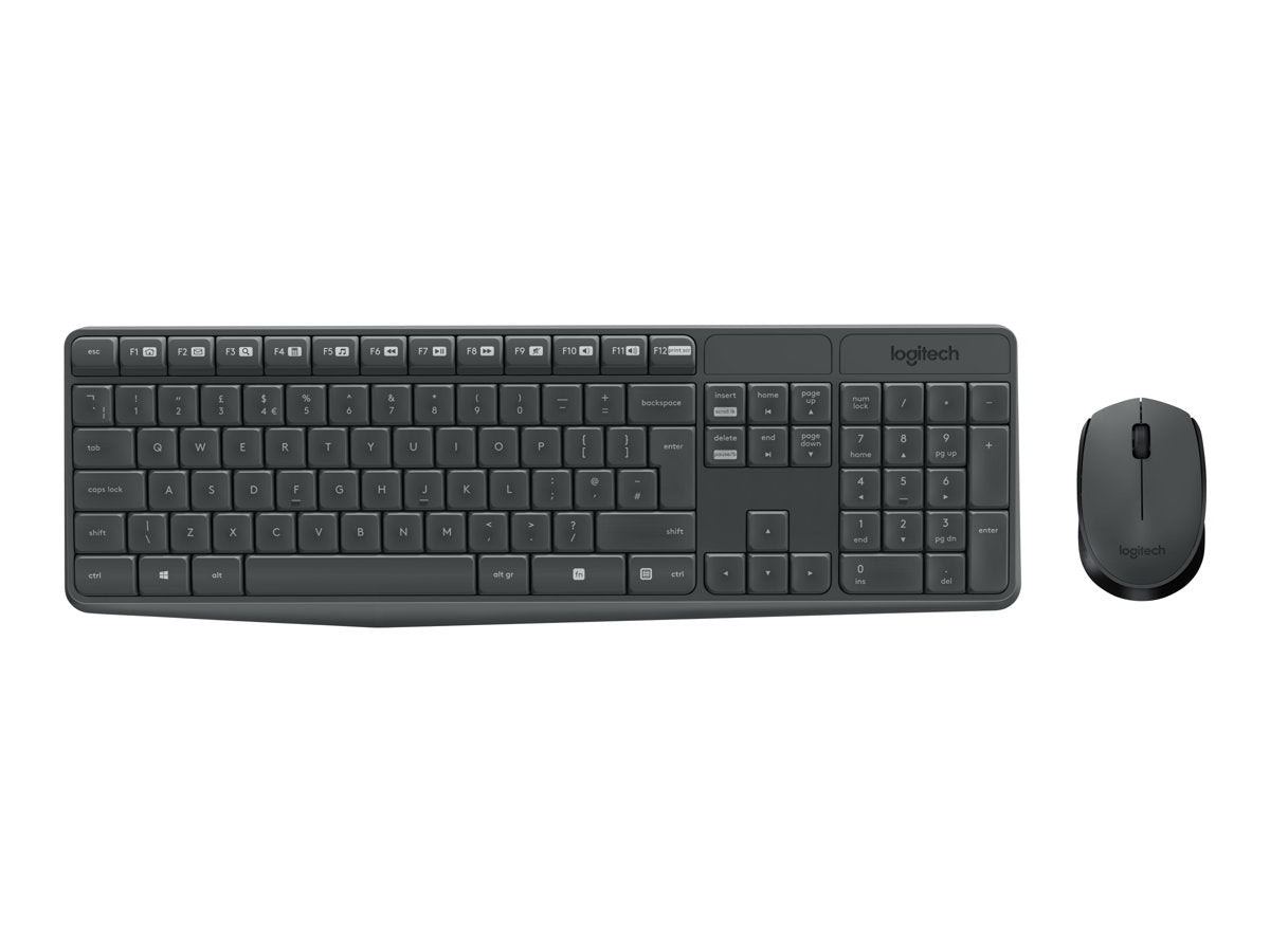 Logitech   Trådløst   Tastatur   Og   Mus - Sæt   Nordisk   Layout   Geekd   Dk