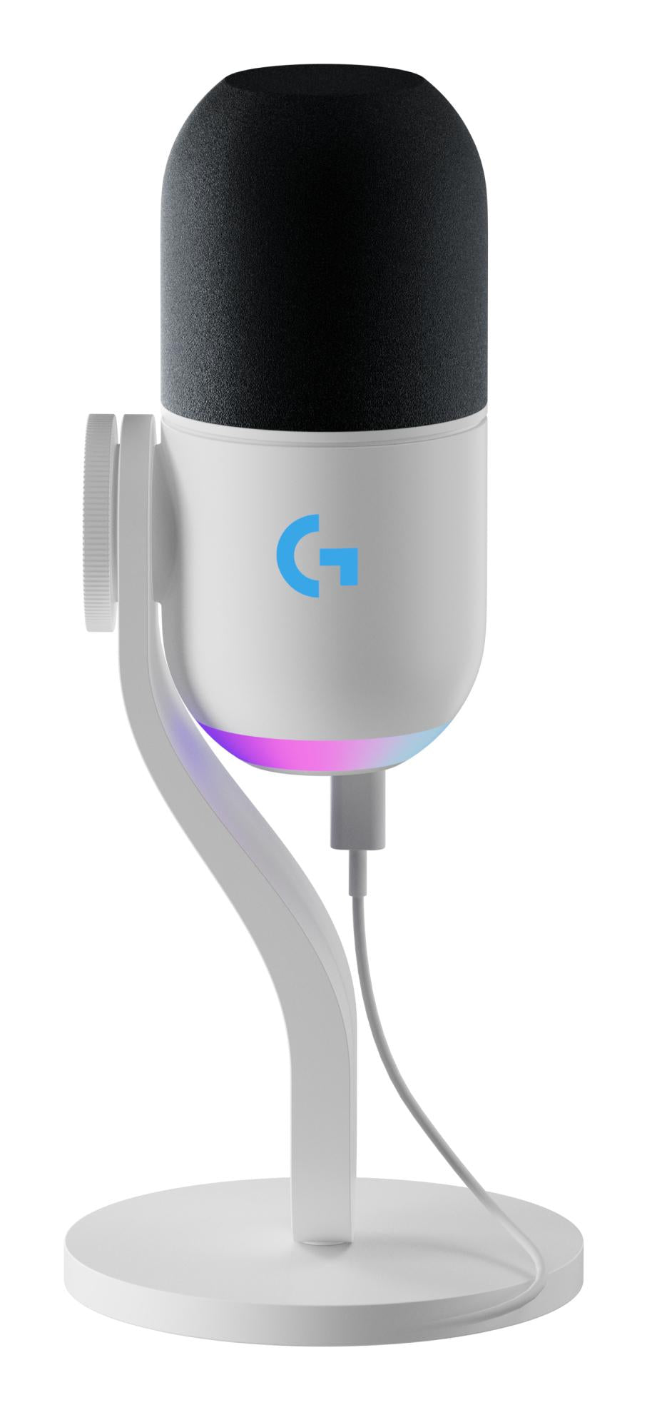 Logitech   Yeti   Gx   Dynamic   Rgb   Gaming   Mic   Med   Lightsync    Off - Hvid