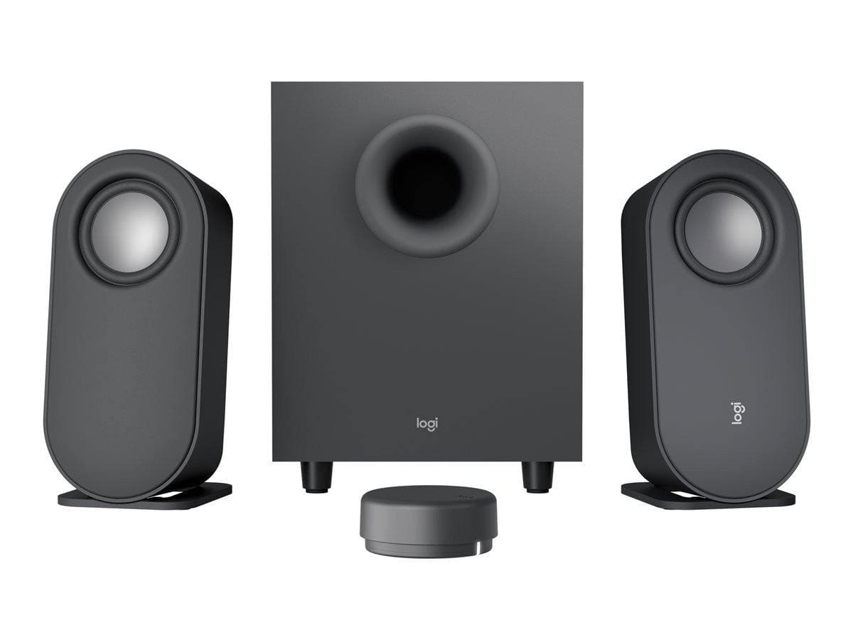 Logitech   Z407   Computer   Højttalere   Med   Subwoofer   Og   Bluetooth   Tilslutning   Graphite   Geekd   Dk