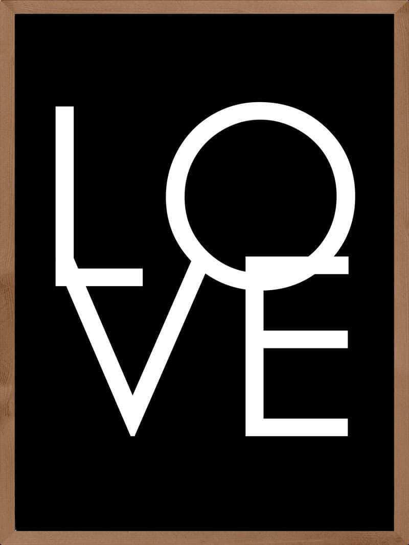 Love   Citat   Plakat