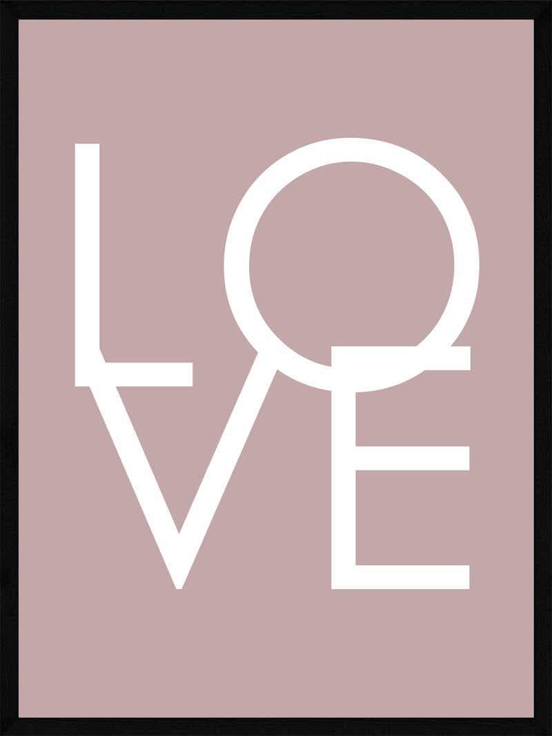 Love   Citat   Plakat