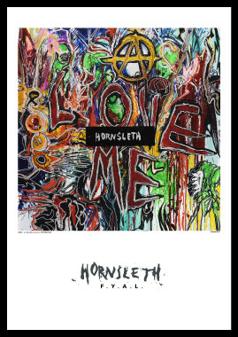Love   Me   Af   Hornsleth    230g   Fine   Art   Papir    50x70   Cm
