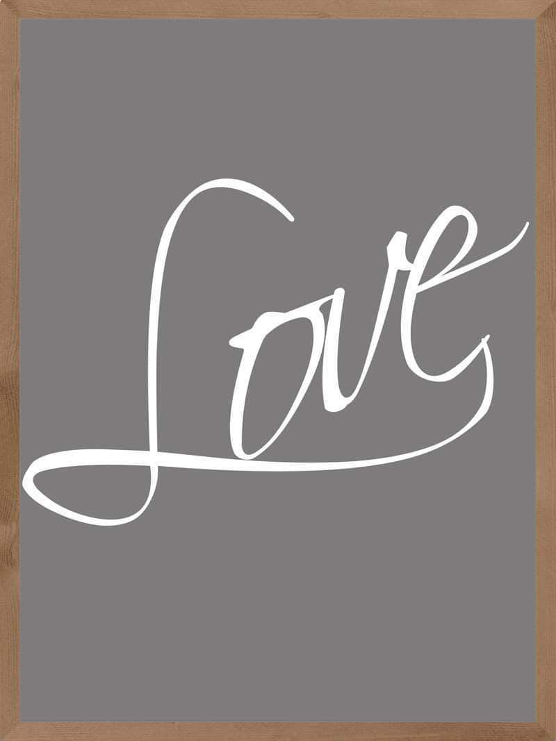 Love   Plakat