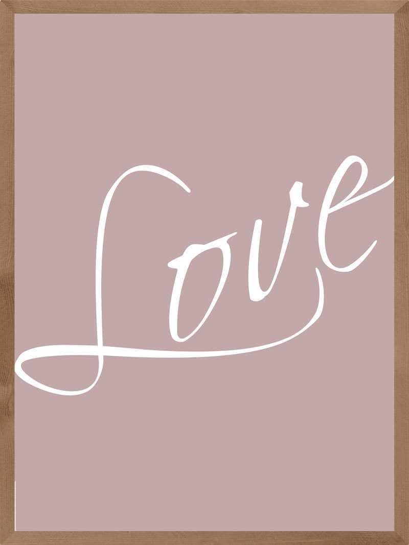 Love   Plakat