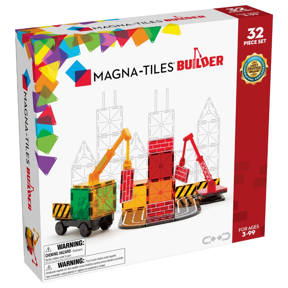 Magna - Tiles Builder Magnetisk Byggesæt Geekd Dk