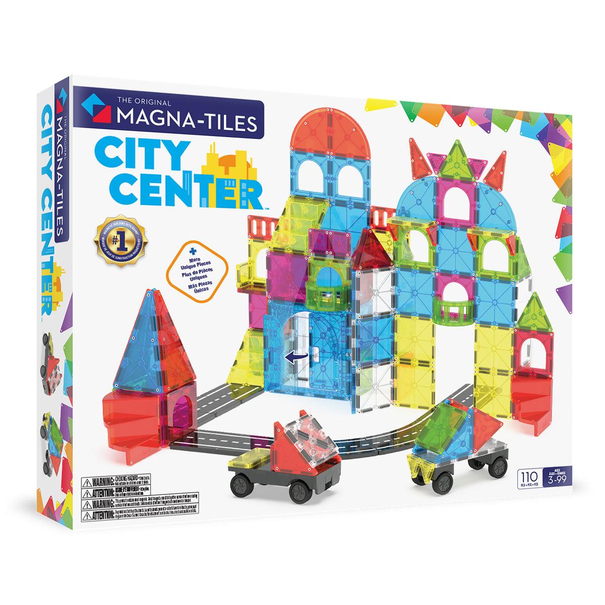 Magna - Tiles City Center Magnetisk Byggesæt Geekd Dk