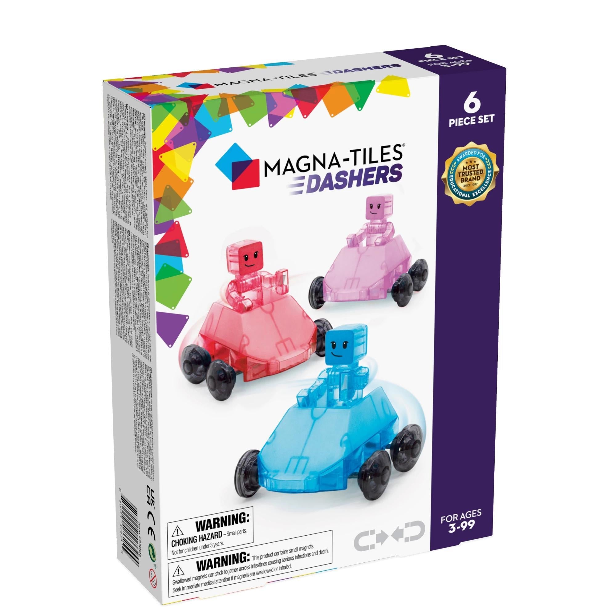 Magna - Tiles Dashers Magnetisk Byggesæt Geekd Dk