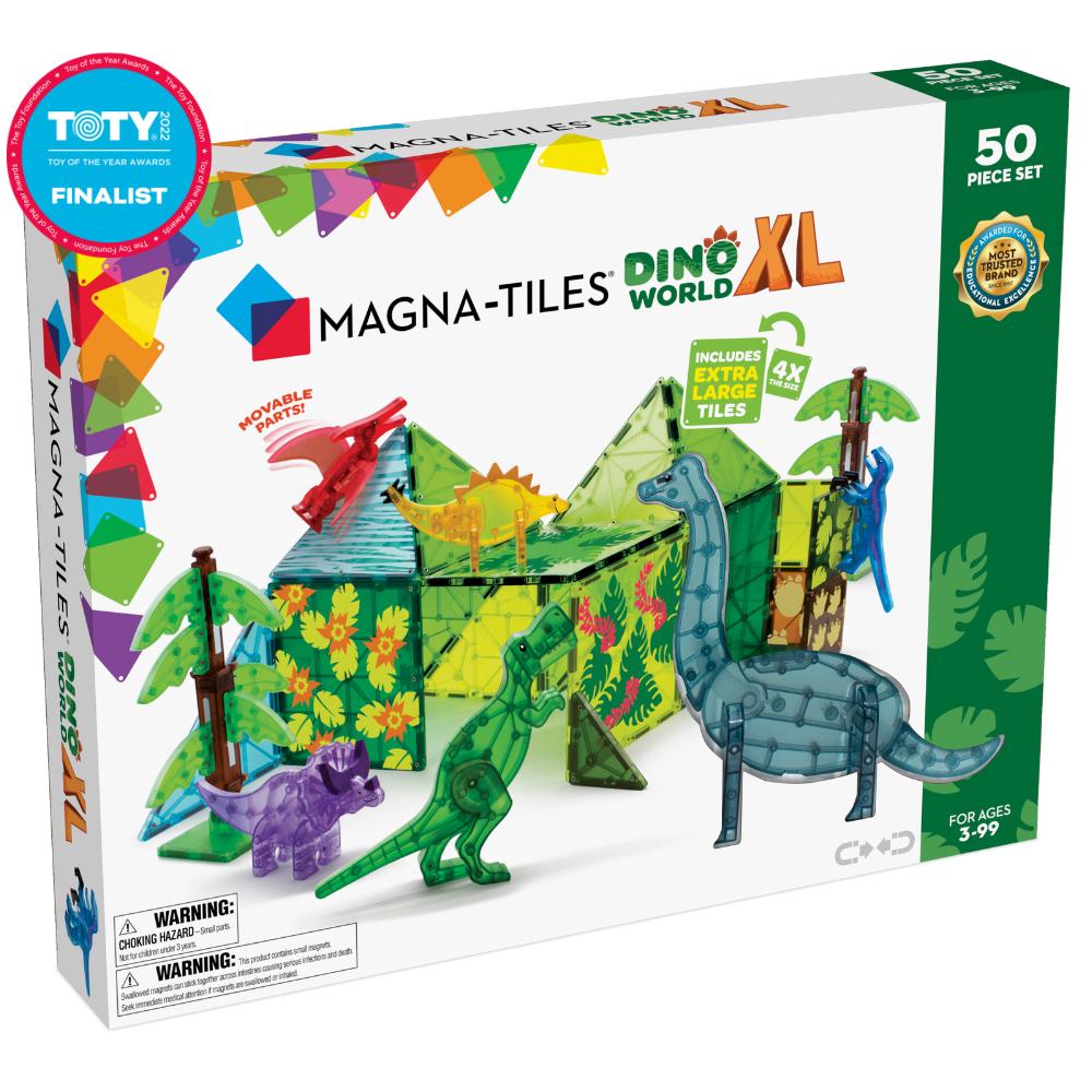 Magna - Tiles Dino World Magnetisk Byggesæt Geekd Dk
