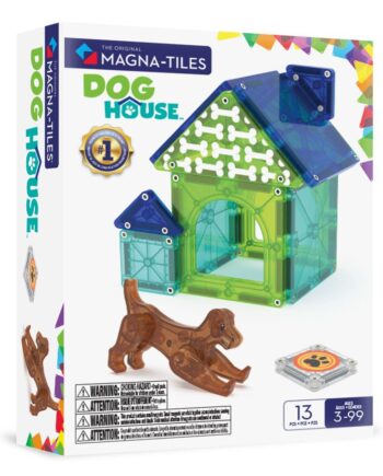 Magna - Tiles   Dog   House     Magnetisk   Byggesæt   Geekd   Dk