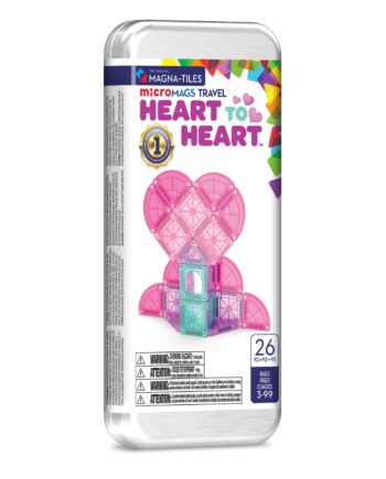 Magna - Tiles   Heart   To   Heart   Travel   Set     Micromags   Byggesæt   Geekd   Dk