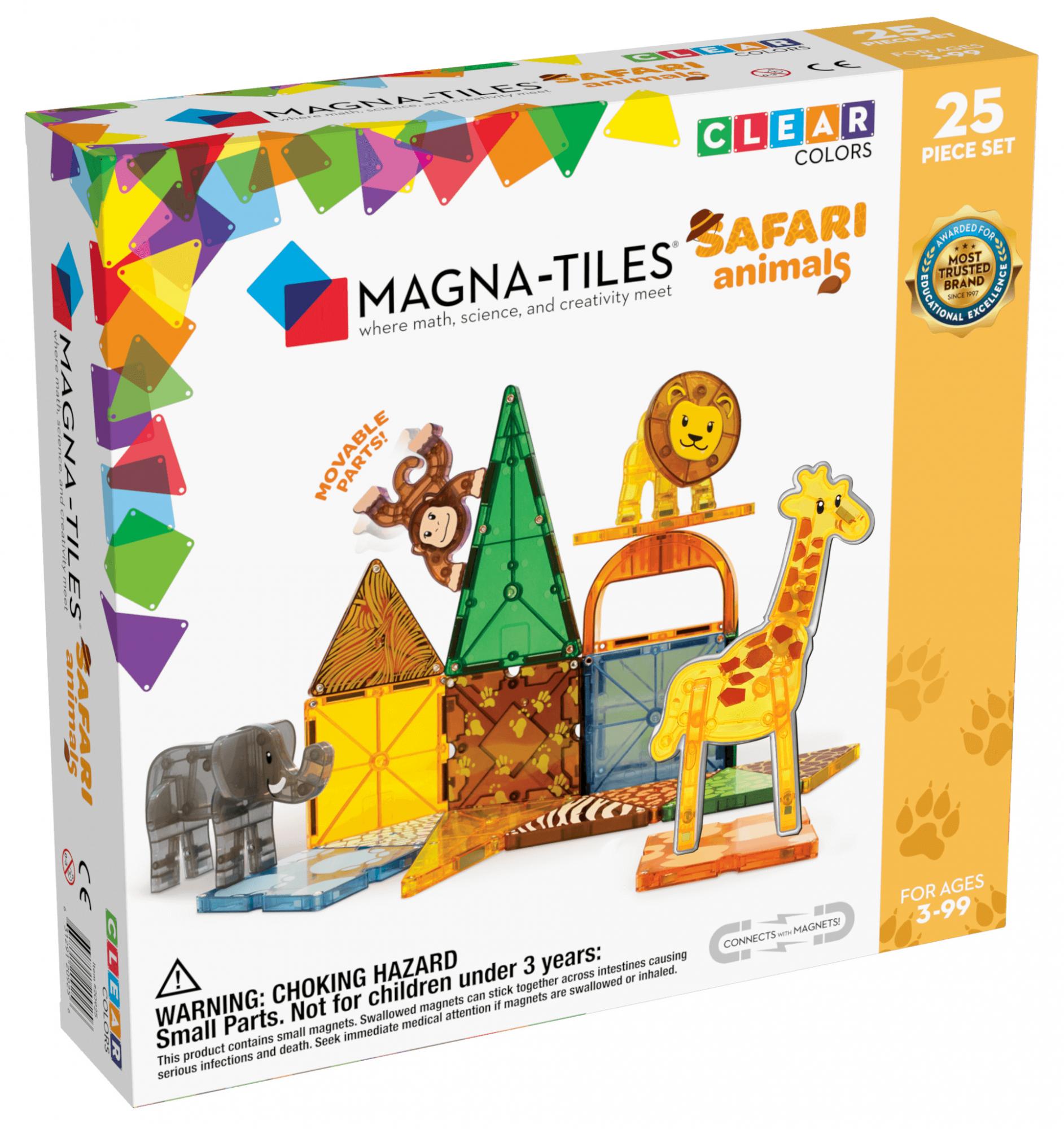 Magna - Tiles Safari Magnetisk Byggesæt Geekd Dk