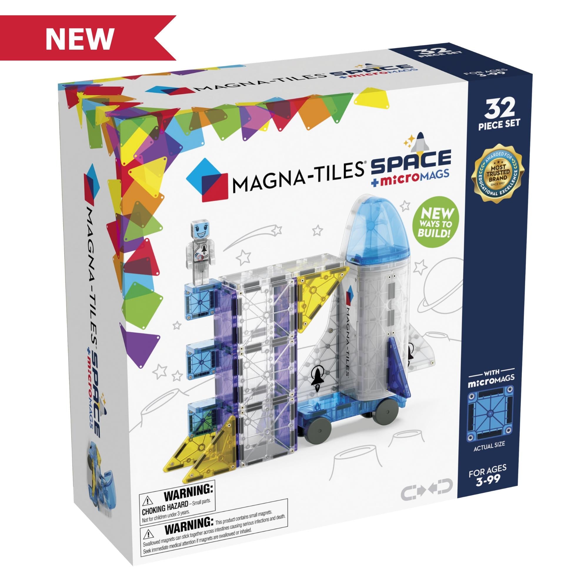 Magna - Tiles Space Magnetisk Byggesæt Geekd Dk