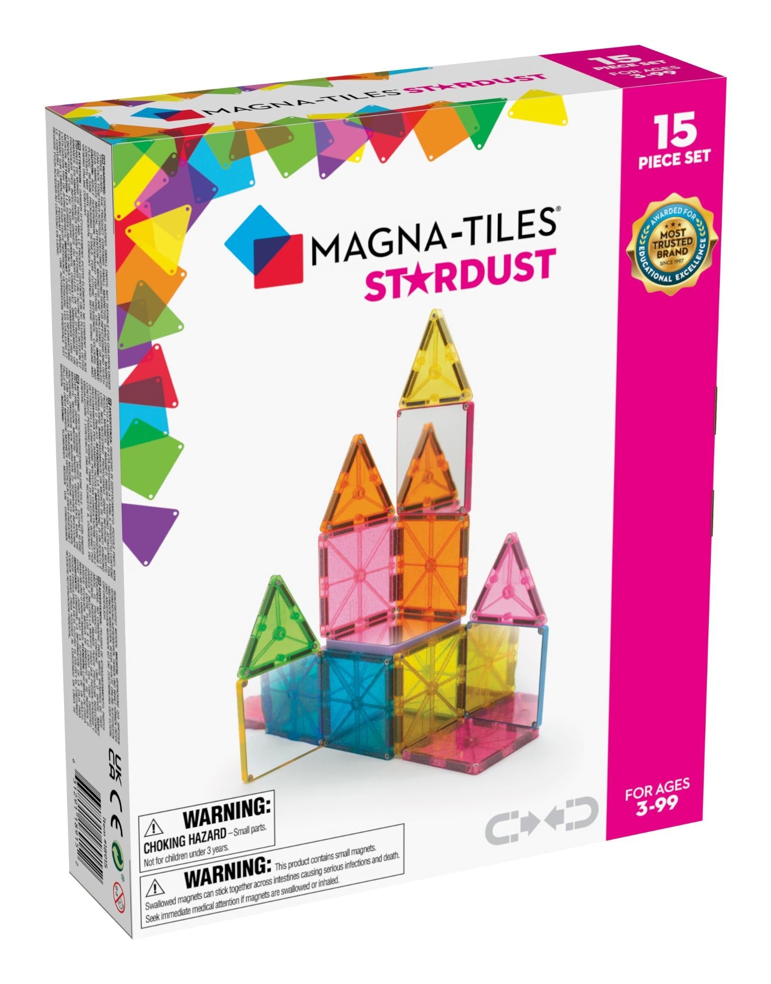 Magna - Tiles Stardust Magnetisk Byggesæt Geekd Dk