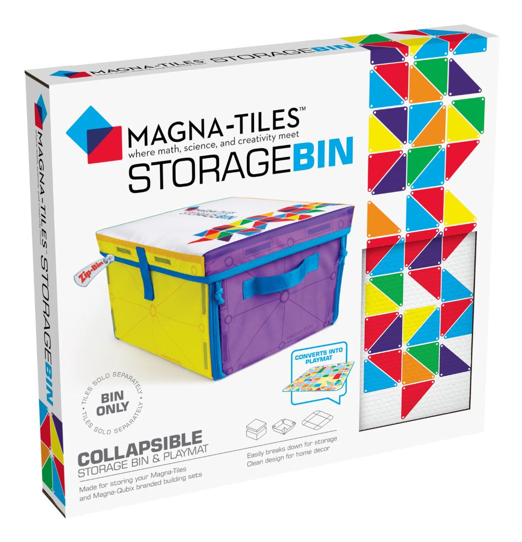 Magna - Tiles Storage Bin Opbevaringsboks Legemåtte Byggesæt Geekd Dk