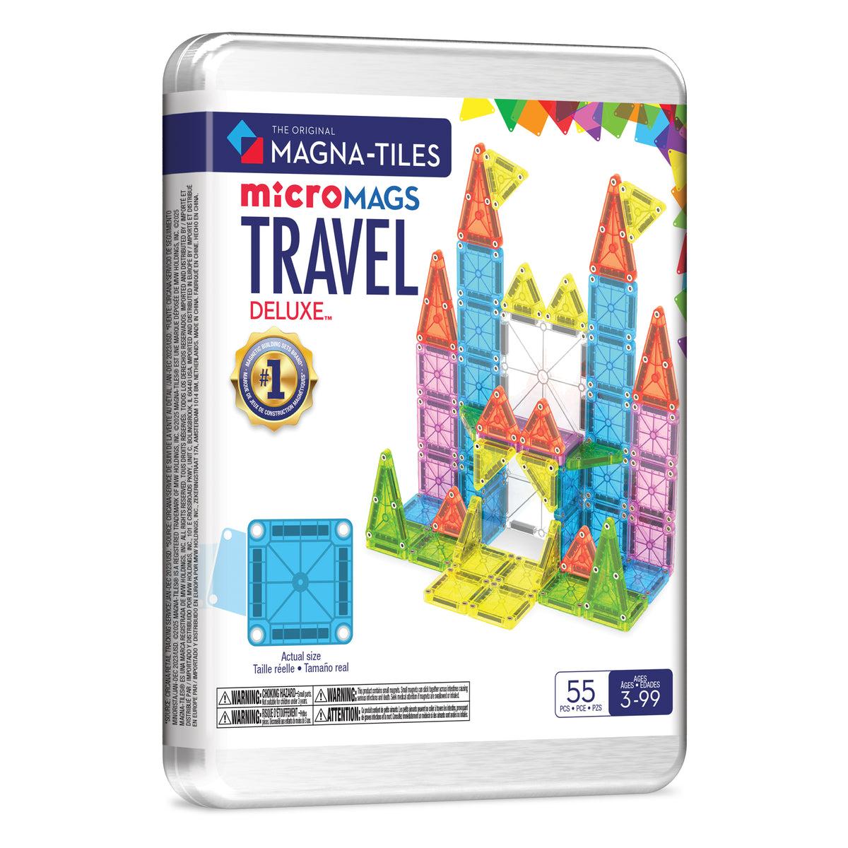 Magna - Tiles Travel Set Deluxe Magnetisk Byggesæt Geekd Dk