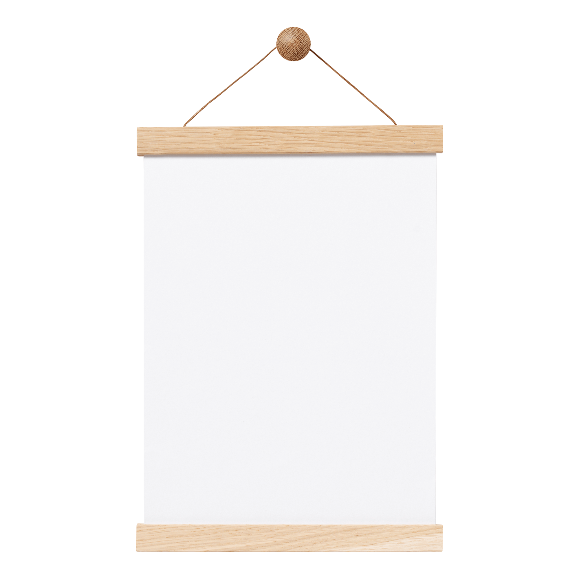 Magnet   Rammeskinne   I   Egetræ    22   Cm