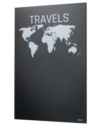 Magnetisk   Stål   Kridttavle   90   X   60   Cm    Travels