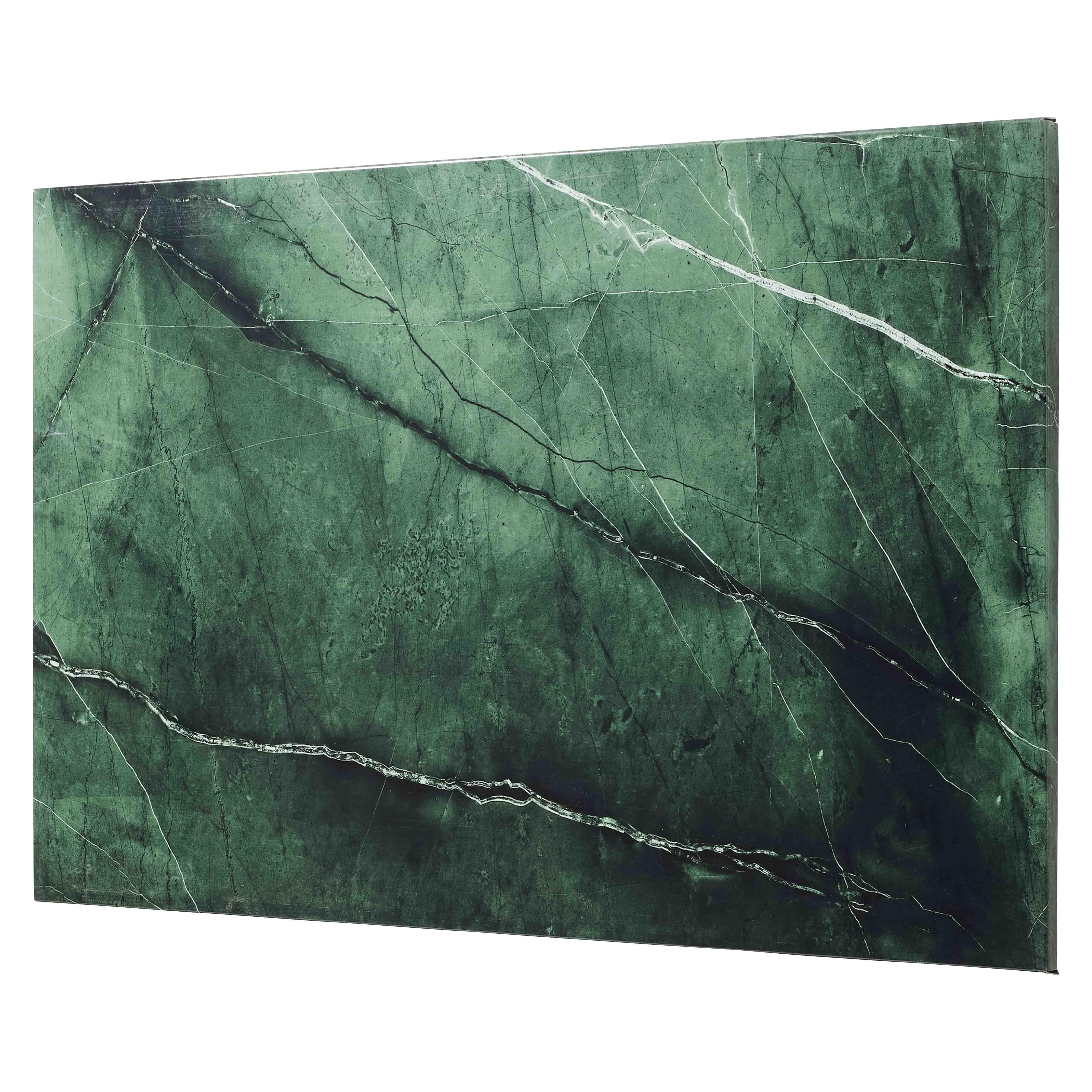Magnetisk   Ståltavle   90   X   60   Cm    Grøn   Marmor