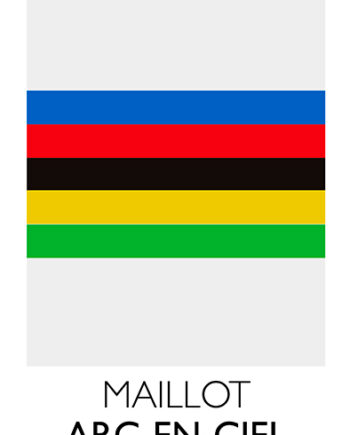 Maillot   A   Arc   En   Ciel   2023   Af   Plakatwerket