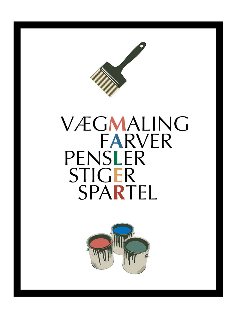 Maler   Citat   Plakat