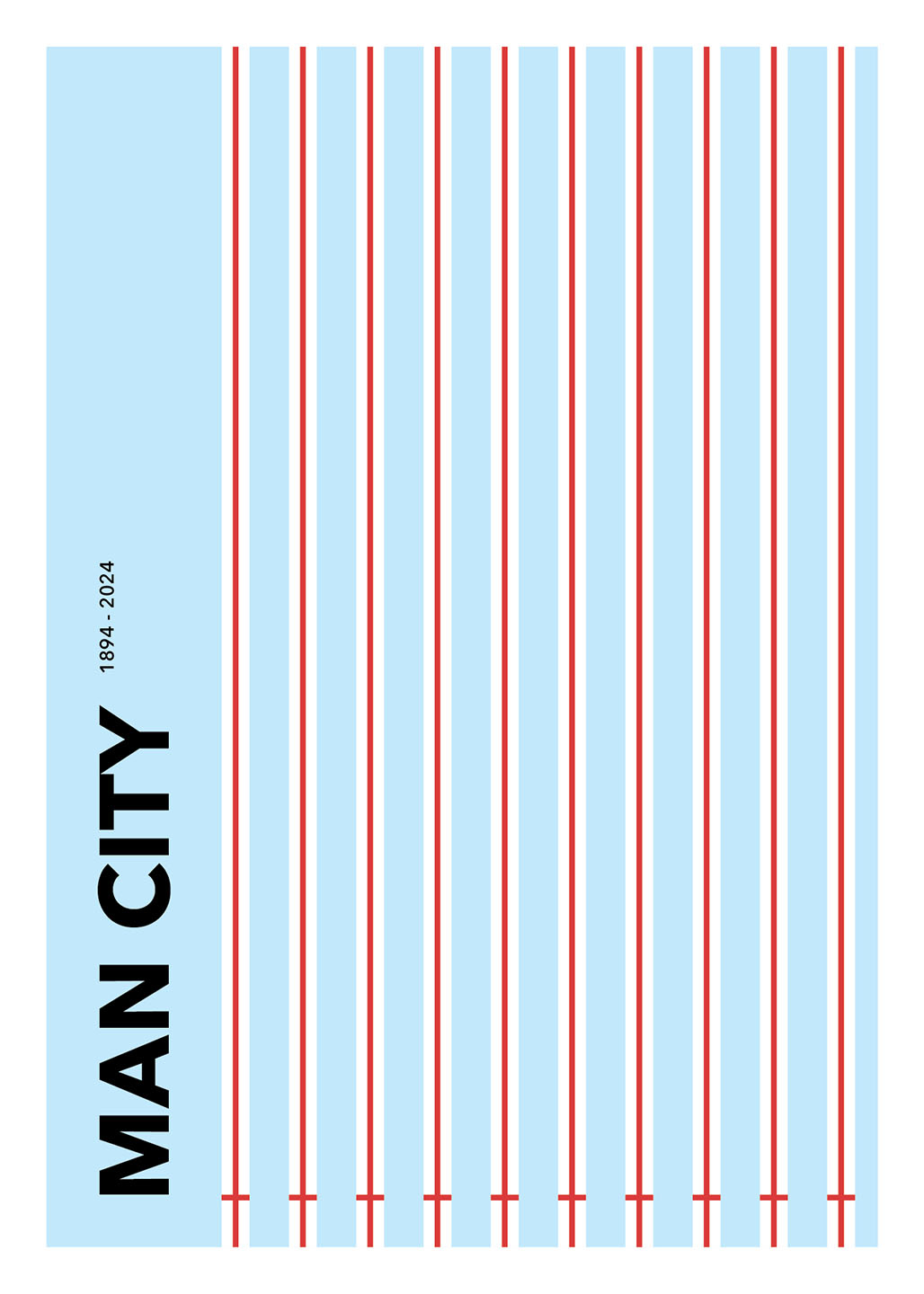 Man   City   1894 - 2024   Af   Olé   Olé