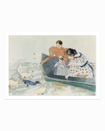 Mary   Cassatt   Plakat    Feeding   The   Ducks