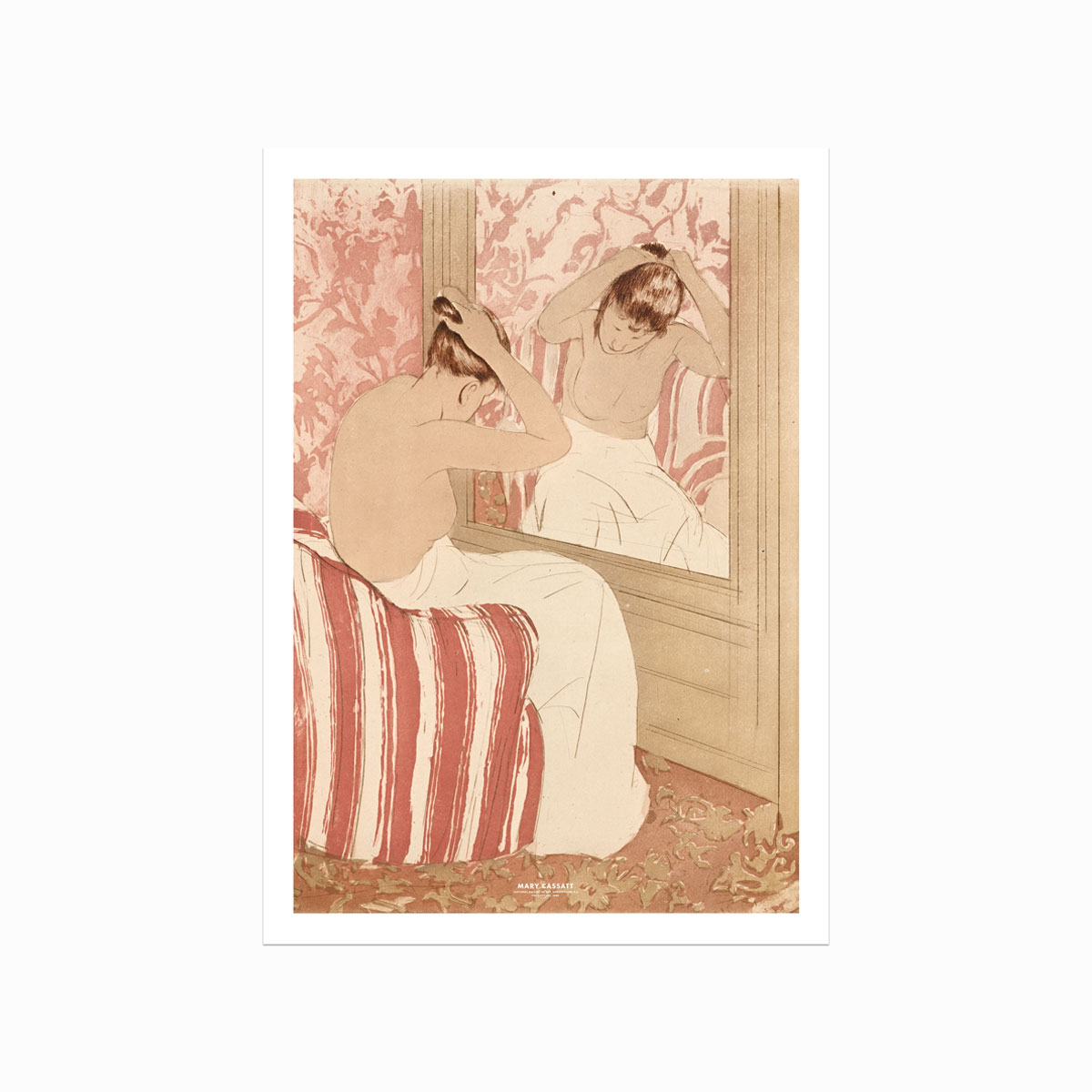 Mary Cassatt Plakat The Coiffure