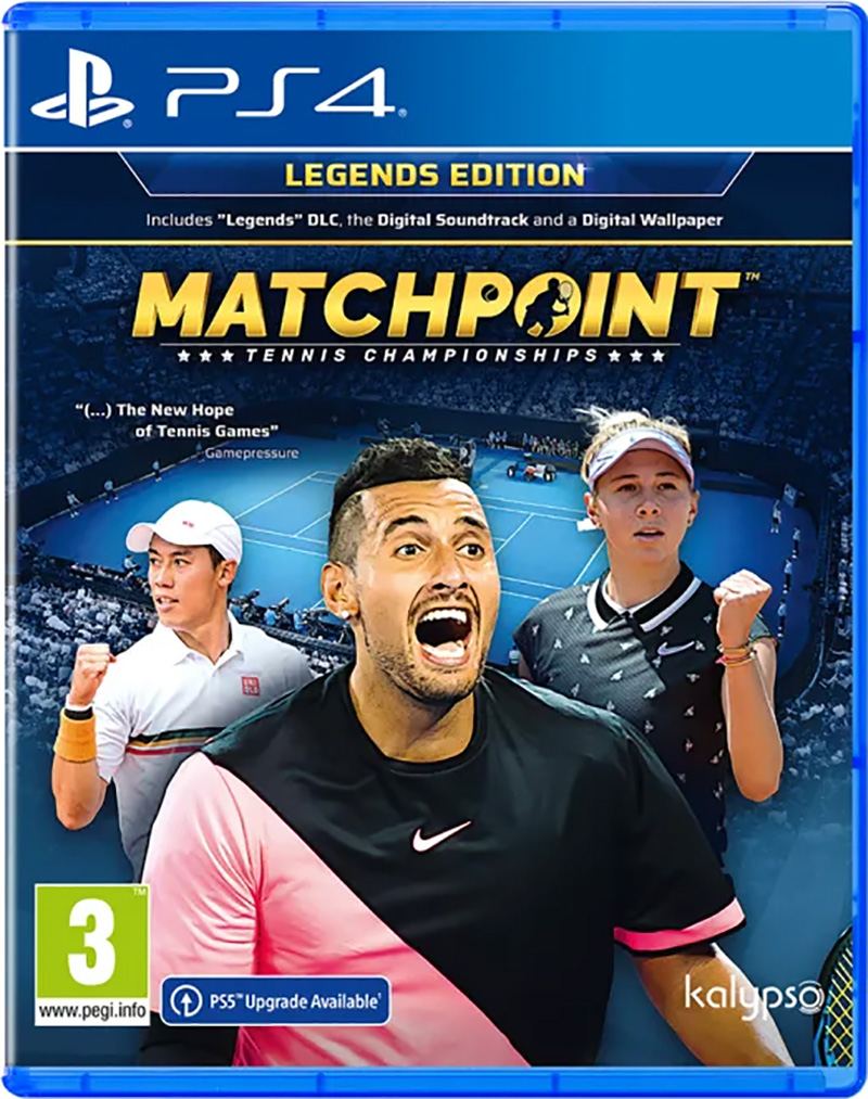 Matchpoint :  Tennis   Championships    Legends   Edition    Playstation