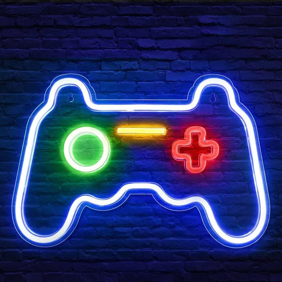 Mecharite   Controller   Led   Neon   Skilt   Blå