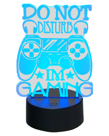 Mecharite   3d   Led   Lampe   Don   T   Disturb