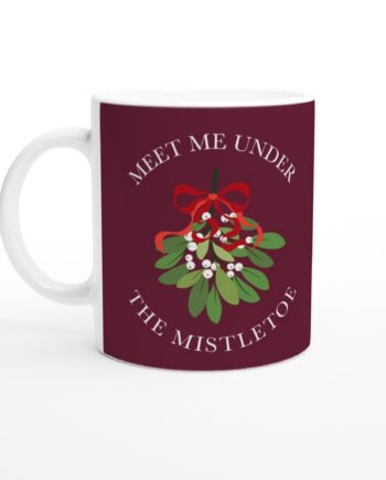 Meet   Me   Under   The   Mistletoe    Julekrus   Med   Flot   Motiv    325   Ml
