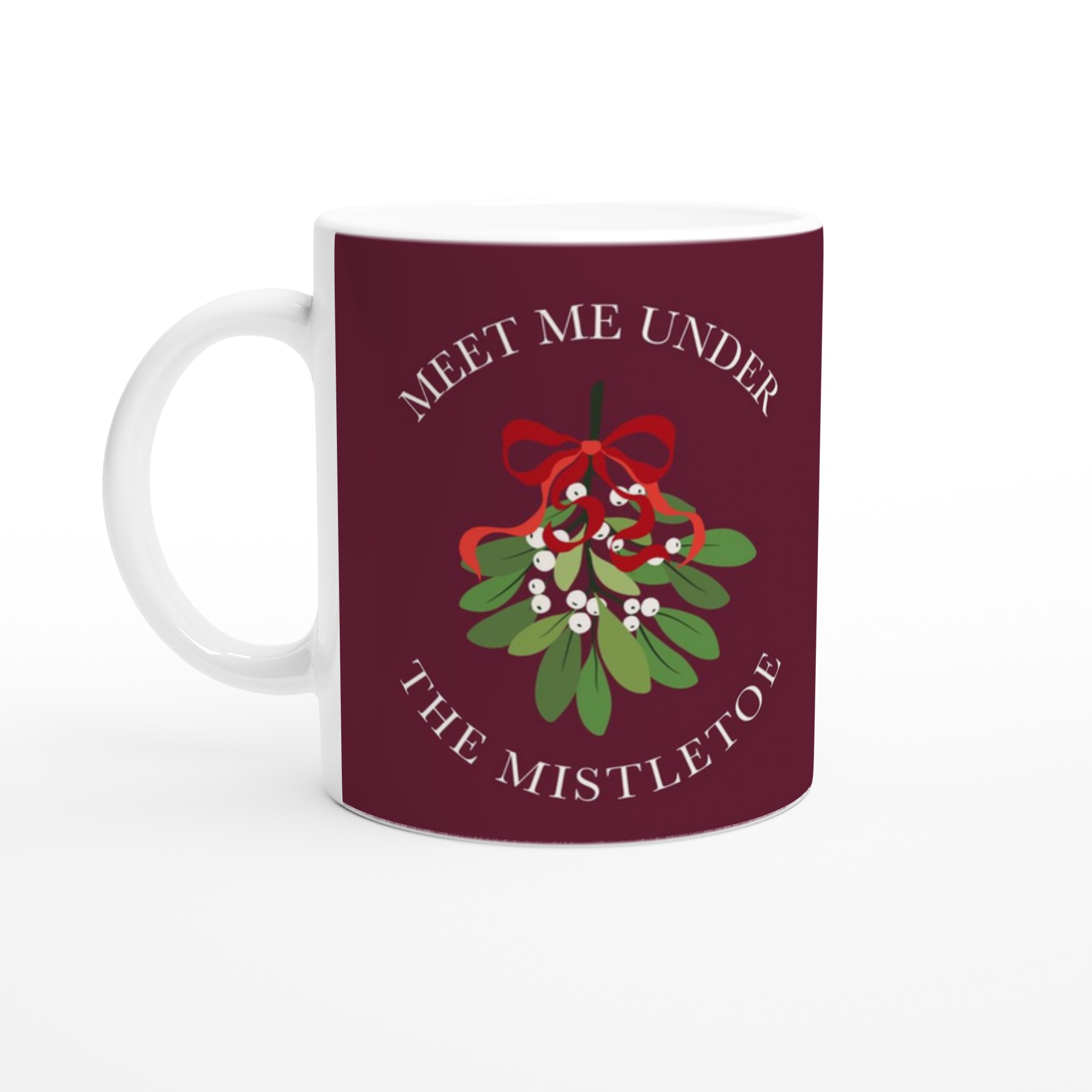Meet Me Under The Mistletoe Julekrus Med Flot Motiv 325 Ml
