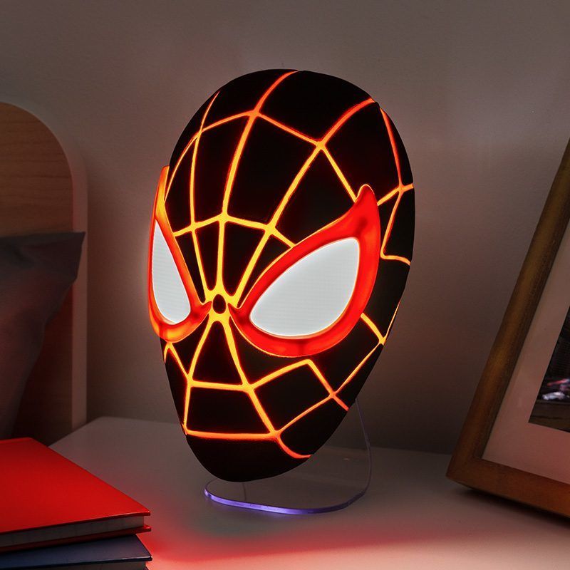 Miles   Morales   Maske   Lampe   Geekd   Dk