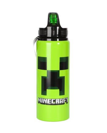 Minecraft     Aluminium   Sportsflaske   730   Ml   Geekd   Dk