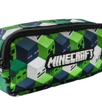 Minecraft   Attack   Penalhus     23   Cm    Cylinderformet    Grøn    Geekd   Dk