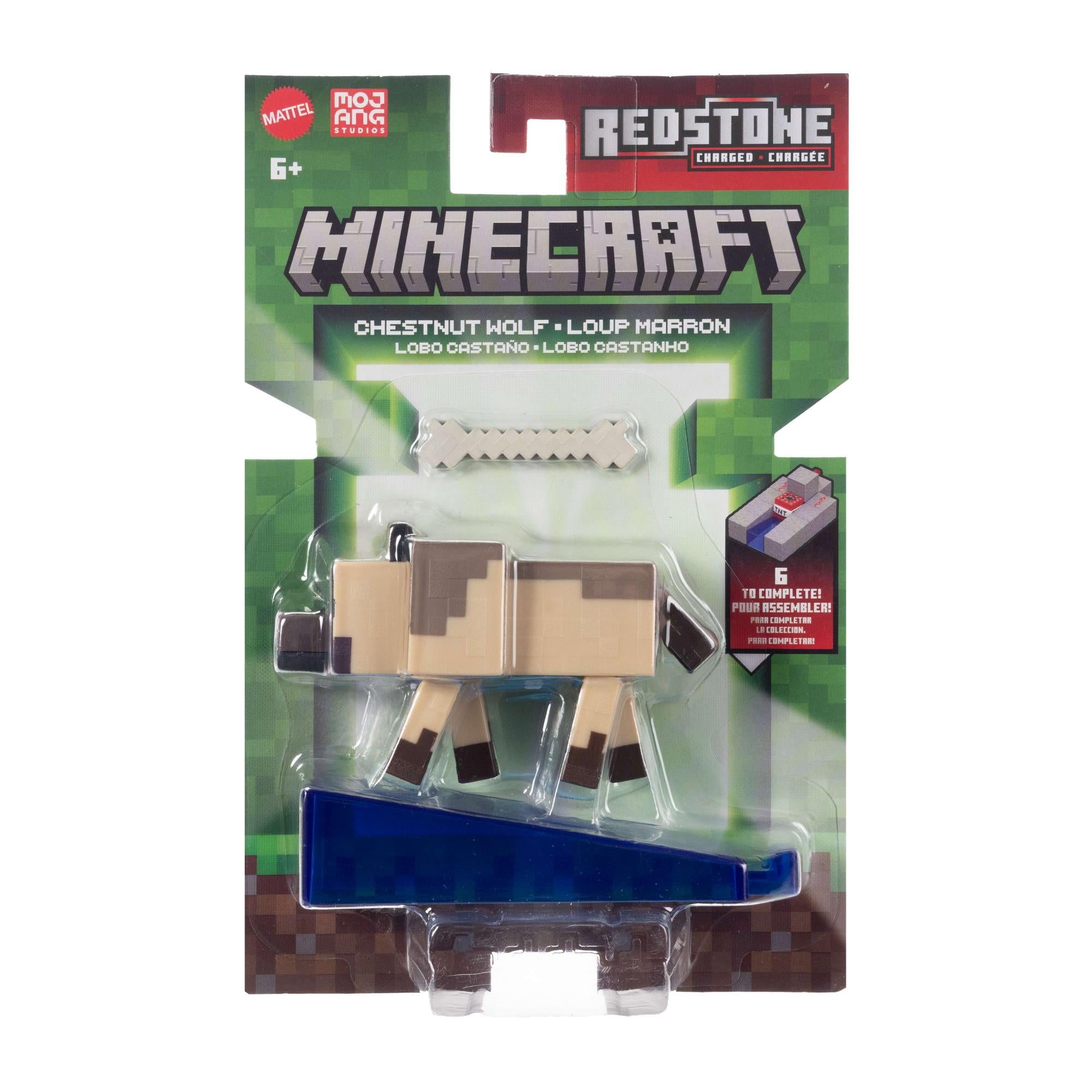 Minecraft   Biome   Builds   Chestnut   Wolf     Figur   Legetøj   Geekd   Dk