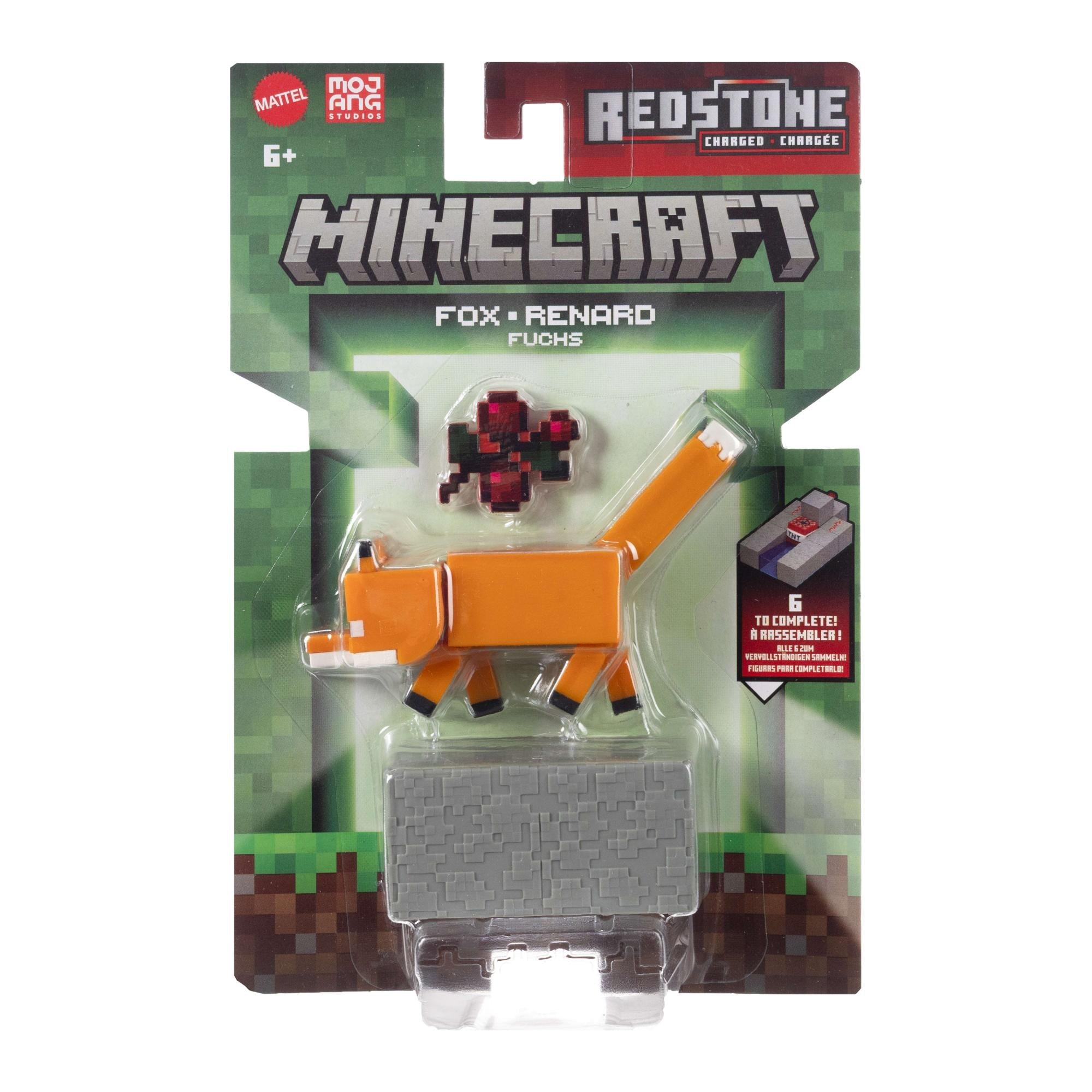 Minecraft   Biome   Builds   Fox   Renard     Figur   Legetøj   Geekd   Dk