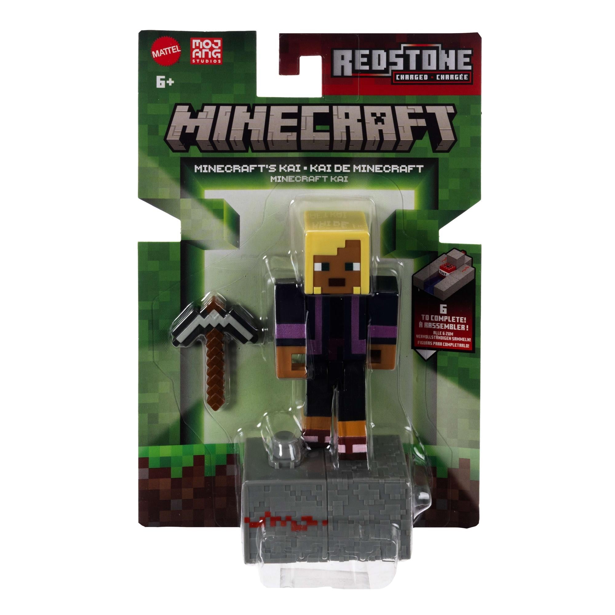 Minecraft   Biome   Builds   Redstone   Charged   Kai     Figur   Legetøj   Geekd   Dk