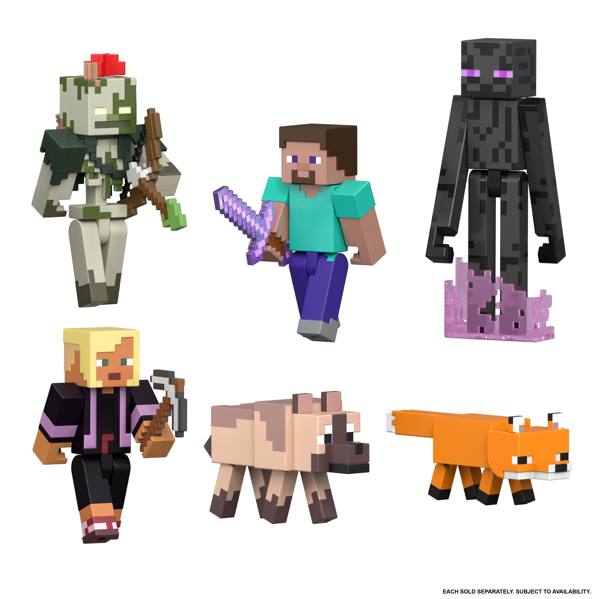Minecraft   Biome   Builds   Steve     Figur   Legetøj   Geekd   Dk