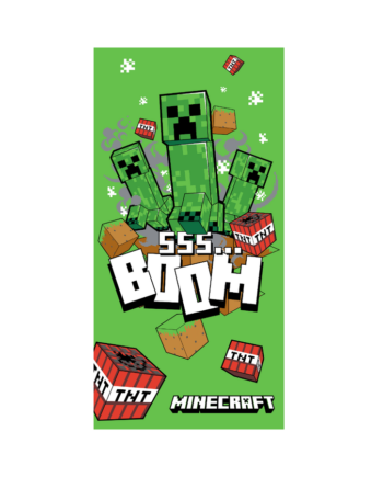 Minecraft   Boom     Håndklæde   Geekd   Dk