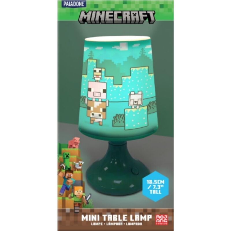 Minecraft   Bordlampe   19   Cm   Geekd   Dk