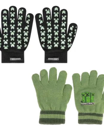 Minecraft   Creeper   Børnehandsker     One   Size   Assorteret
