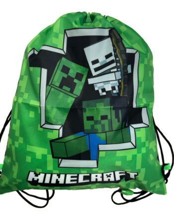Minecraft   Creeper   Gymnastiktaske   37   Cm   Geekd   Dk