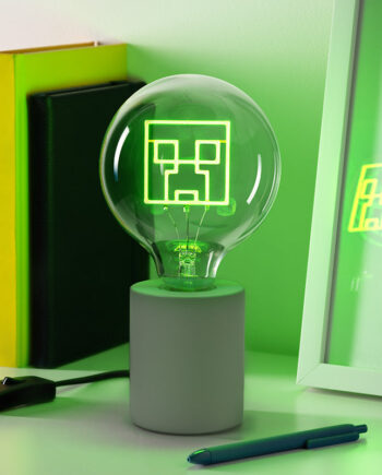 Minecraft   Creeper   Led   Neon   Bulb   Lampe