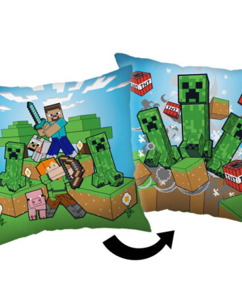 Minecraft   Creeper   Pyntepude   40x40   Cm   Puder   Geekd   Dk