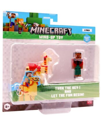 Minecraft   3d   Wind - Up   Toy   Alpaca   Figur   Geekd   Dk