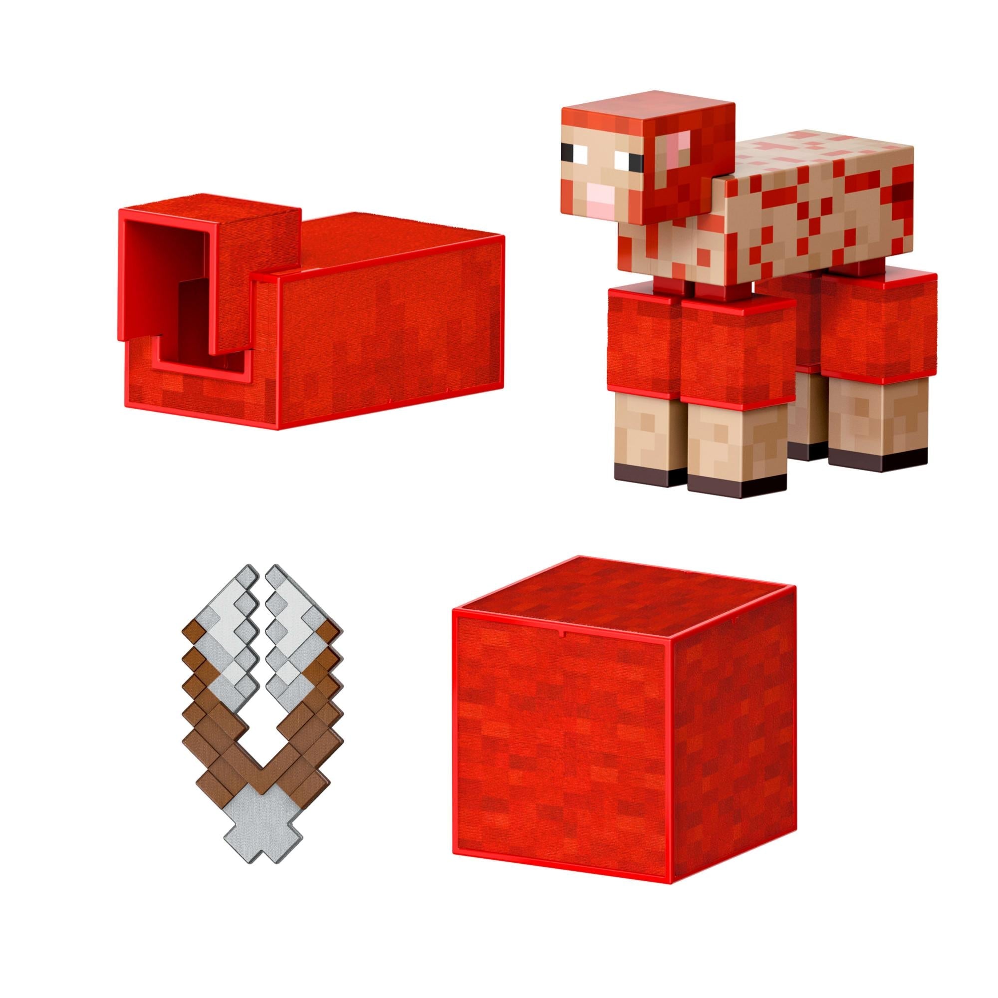 Minecraft   Diamond   Level   Sheep   Action   Figure         Accessories    Jcv22